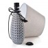LETI GREY Lampada da tavolo 12x8,5x47cm