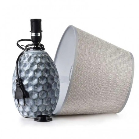 LETI CRATER Lampada da tavolo 11x11x34cm