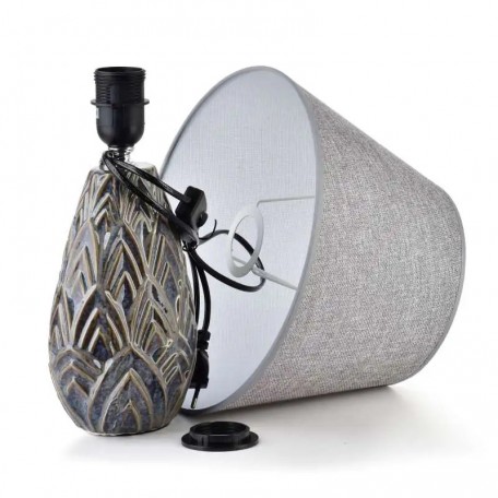 Lampada da tavolo LETI WOOD 13,5x9,5x40cm