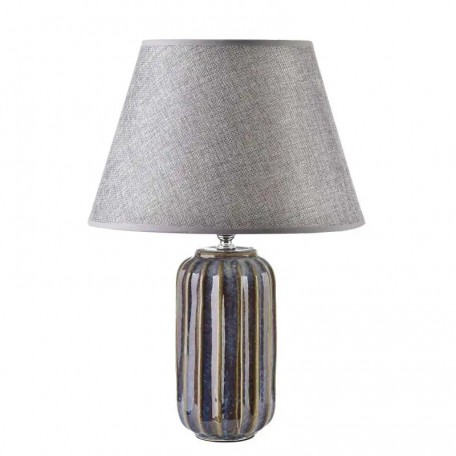 LETI GRIGIO Lampada da tavolo 10x10x41cm