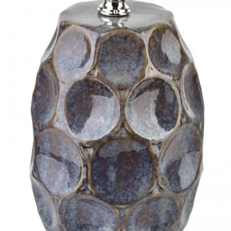 LETI GREY Lampada da tavolo 11x11x33,5cm