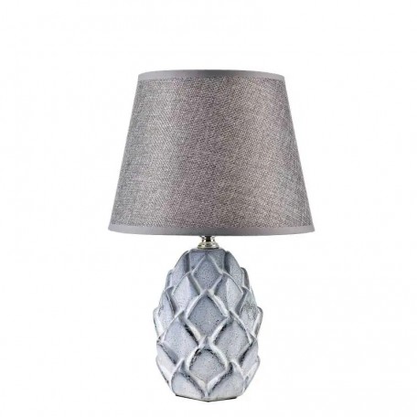 LETI GRIGIO Lampada da tavolo 10x10x30cm