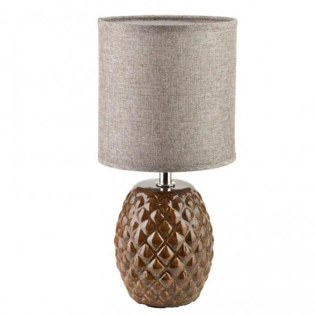 Lampada da tavolo PIGNA MARRONE 10x14x28,5cm
