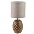 Lampada da tavolo PIGNA MARRONE 10x14x28,5cm