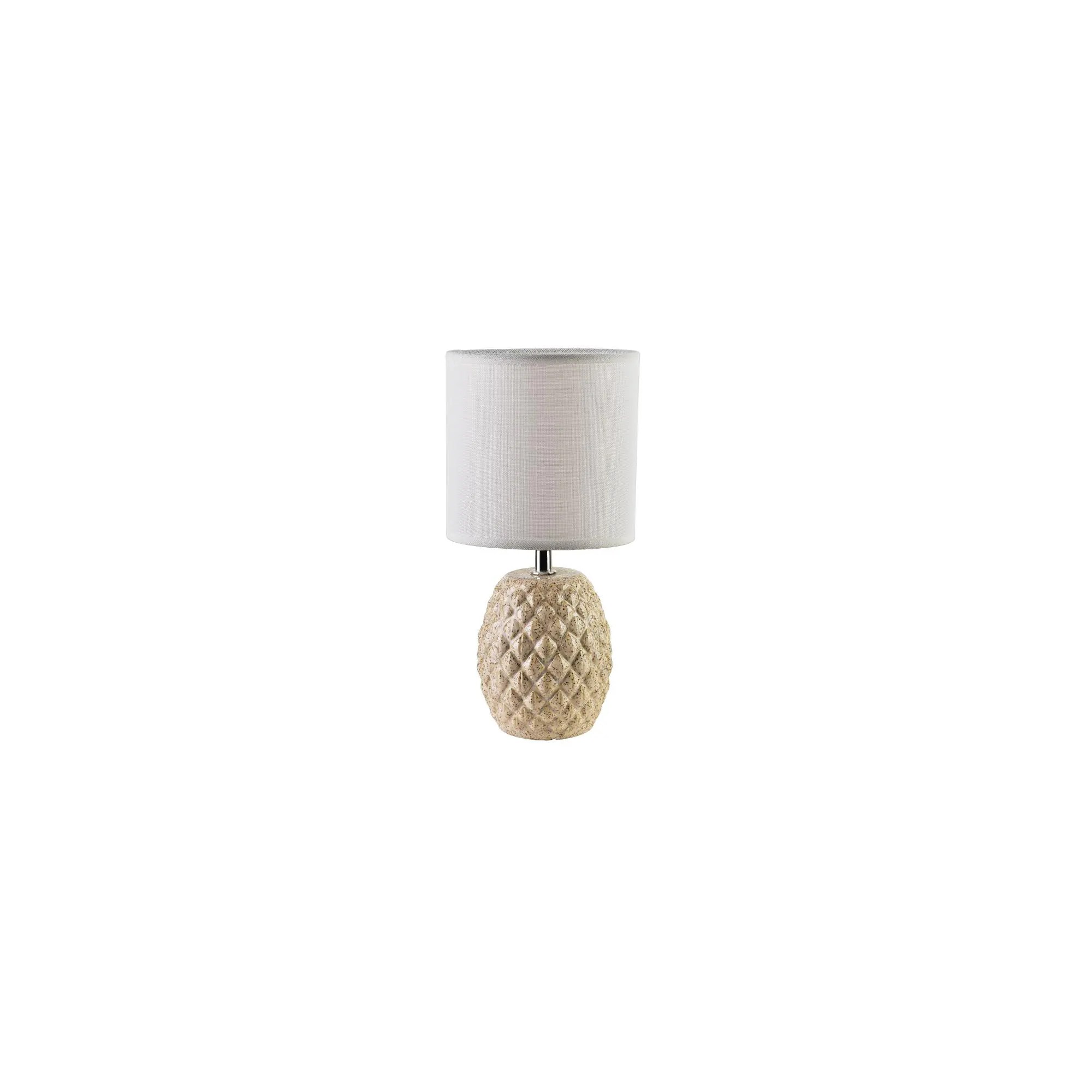  Lampada da tavolo PIGNA BEIGE 10x14x28,5cm