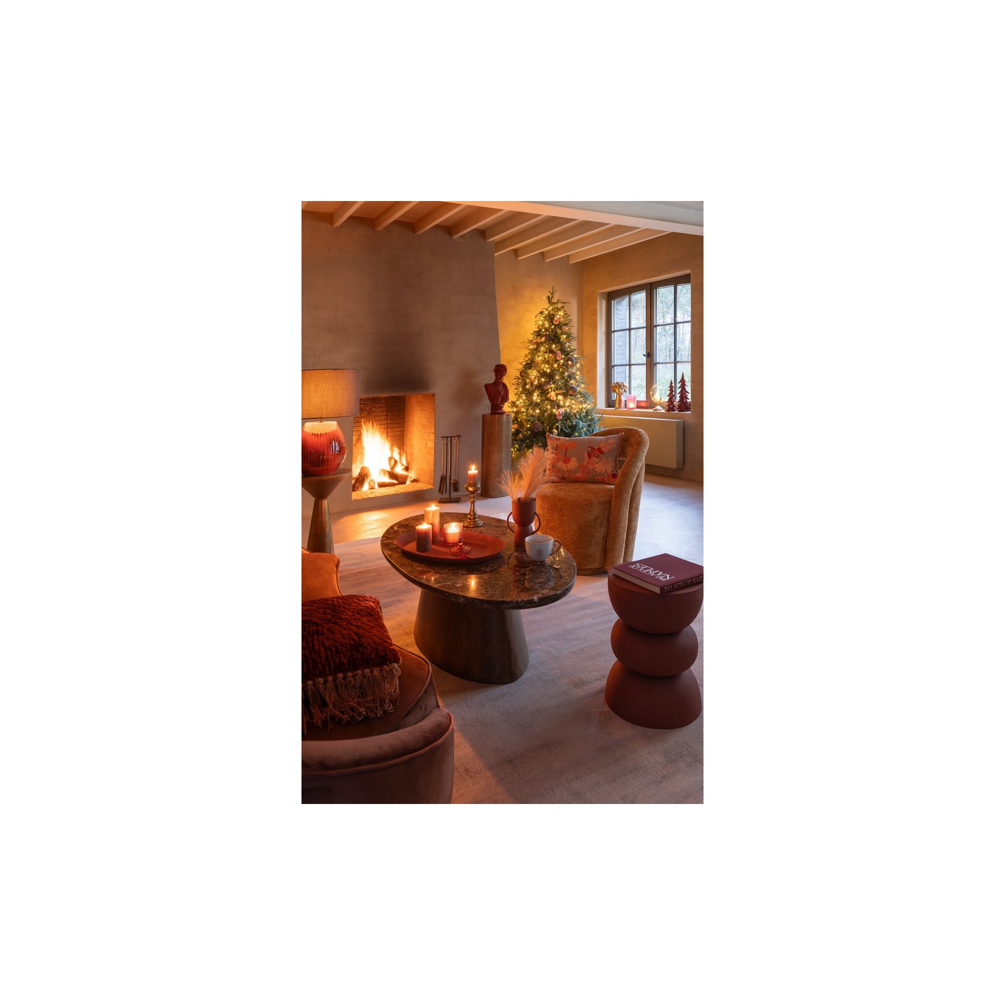  Tavolino Lisa Arancione