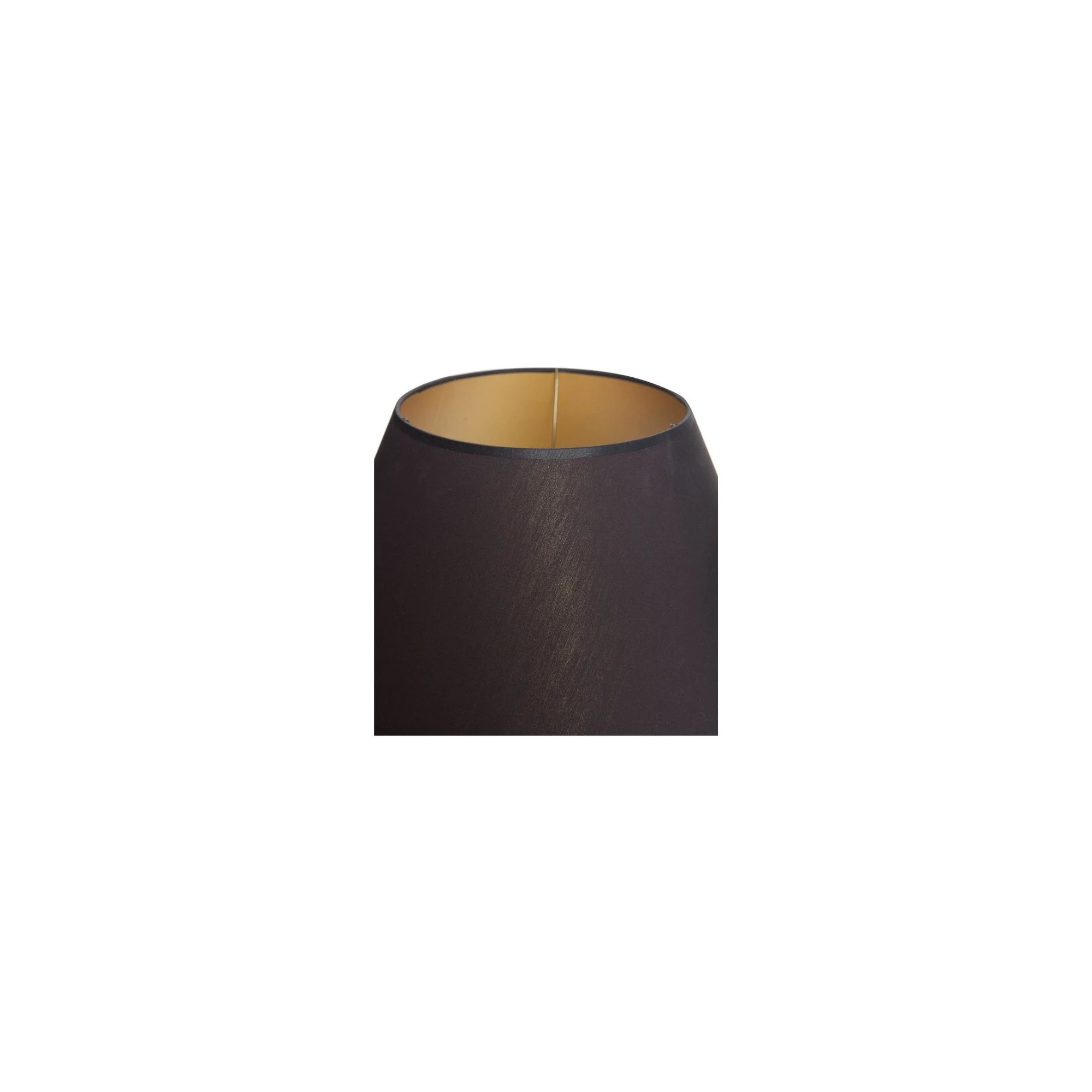  Lampada da tavolo in vetro verde stretta con paralume nero