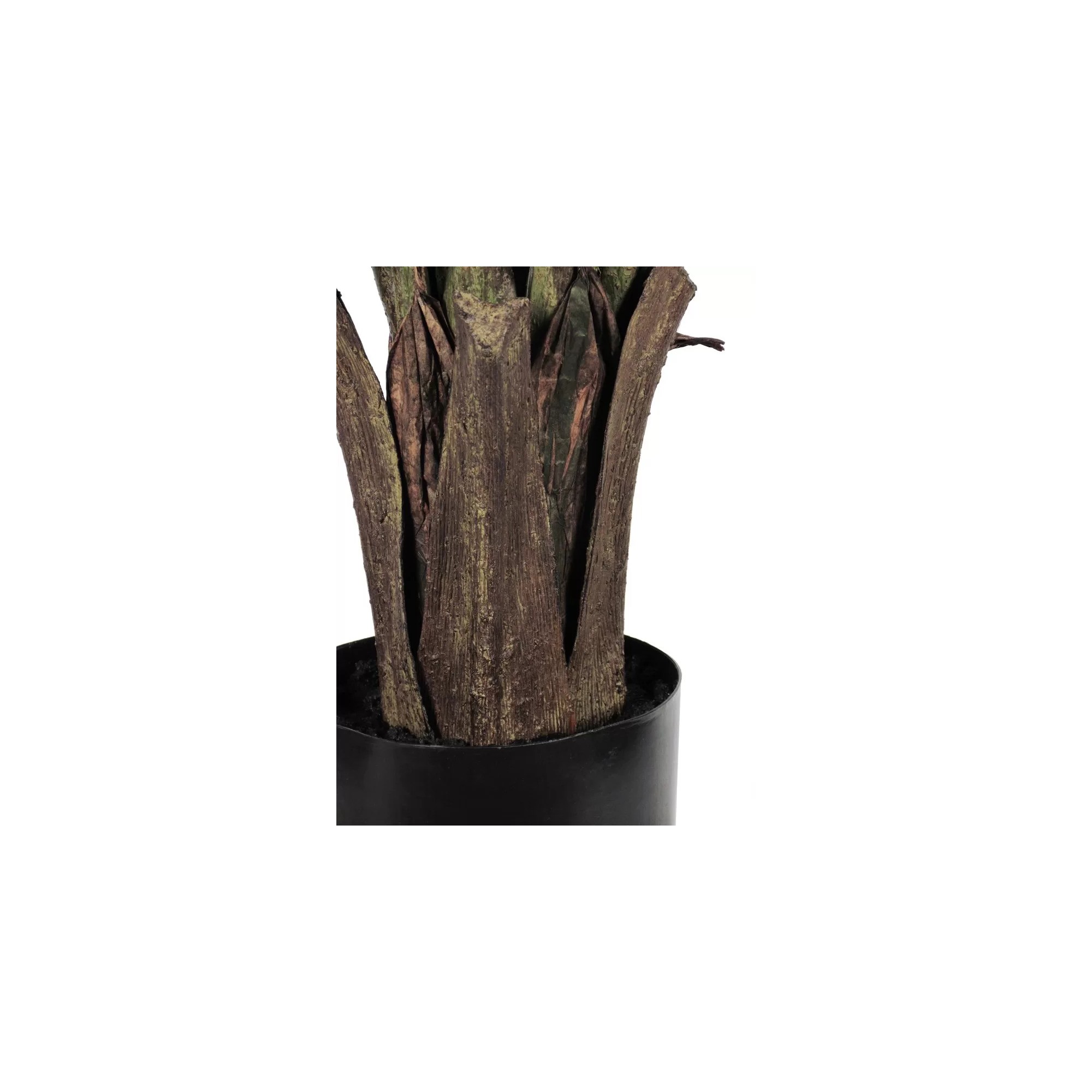 Giulia Grillo Palma del Viaggiatore Deluxe Artificiale Verde 10 Foglie 210cm