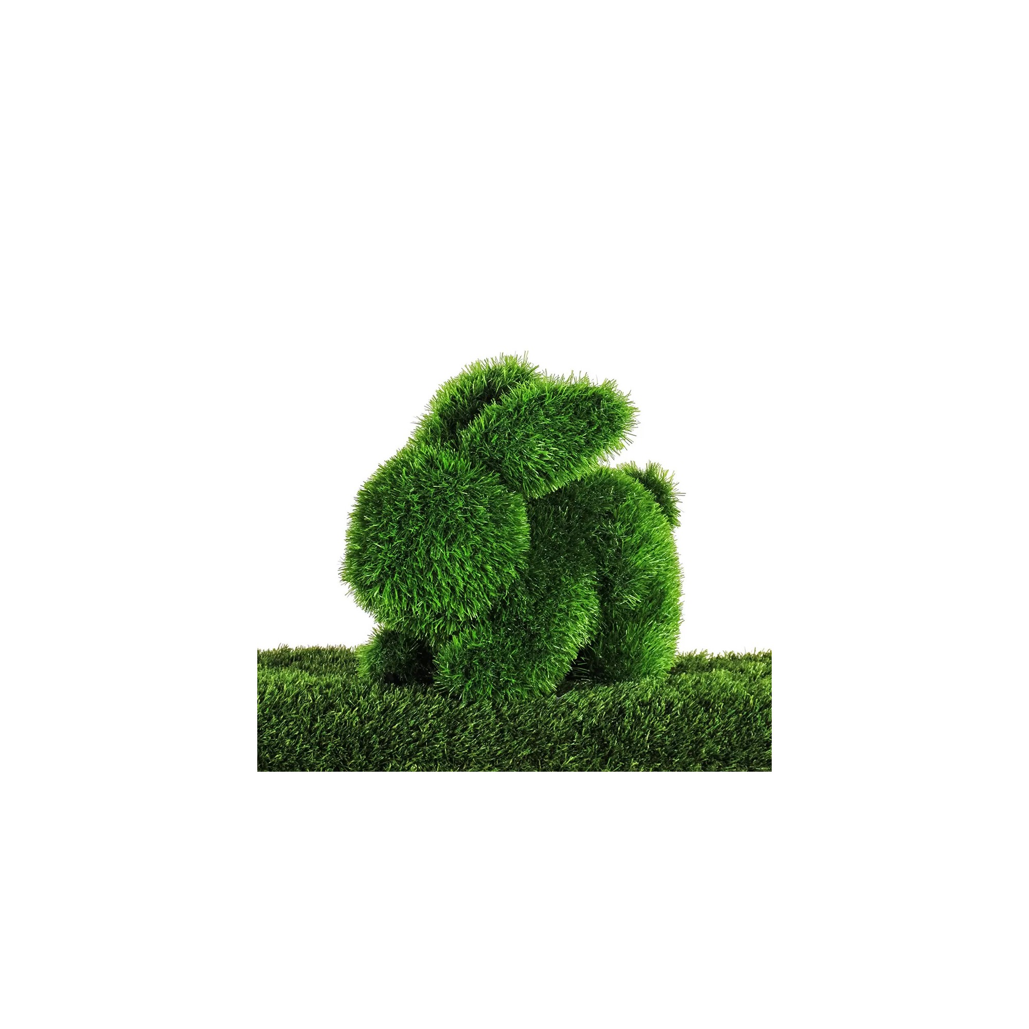 Giulia Grillo Coniglio  In erba sintetica  UVR H 35 cm