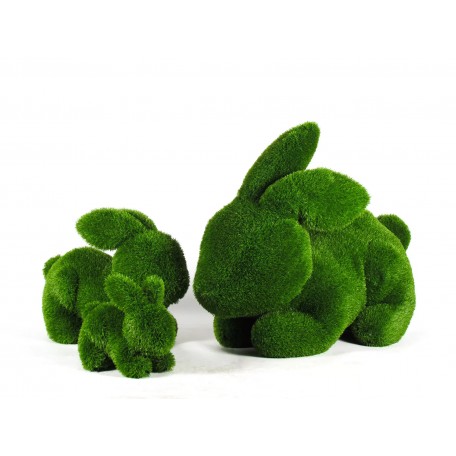 Coniglio  In erba sintetica  UVR H 35 cm