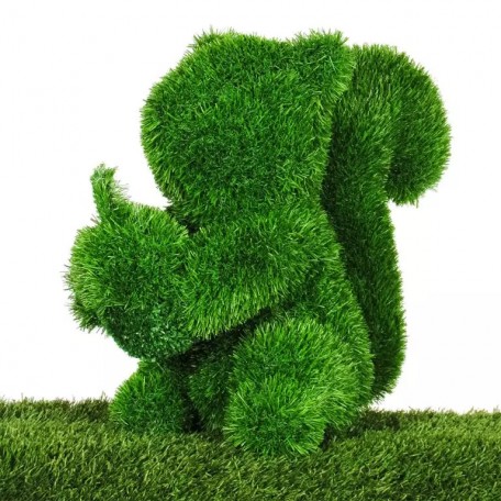 Scoiattolo  In erba sintetica  UVR H 65 cm