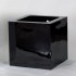 Vaso ARES  Laccato Lucido  Nero 50cm