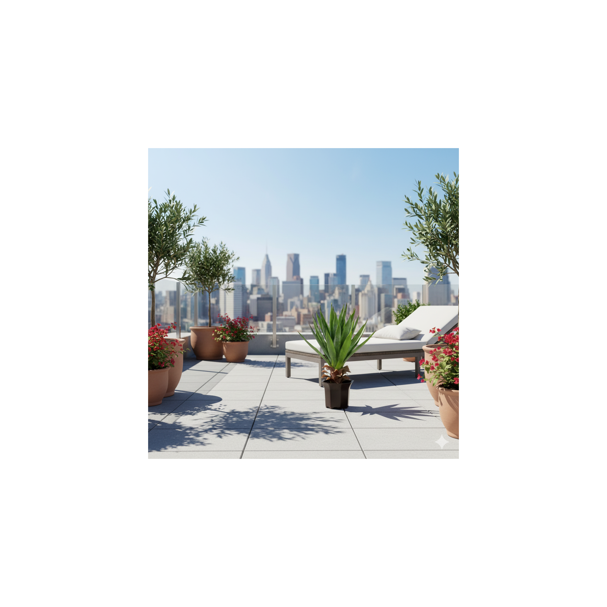 Giulia Grillo Yucca Artificiale  Verde  Small  H 50 cm