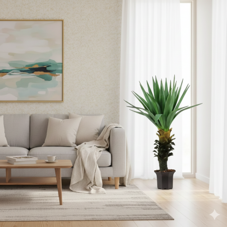 Yucca Artificiale  Verde  Medium  H 98 cm