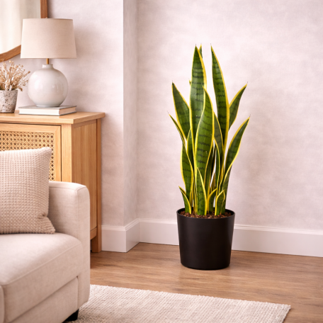 Sanseveria Artificiale  Variegata  Small  UVR  H 65 cm