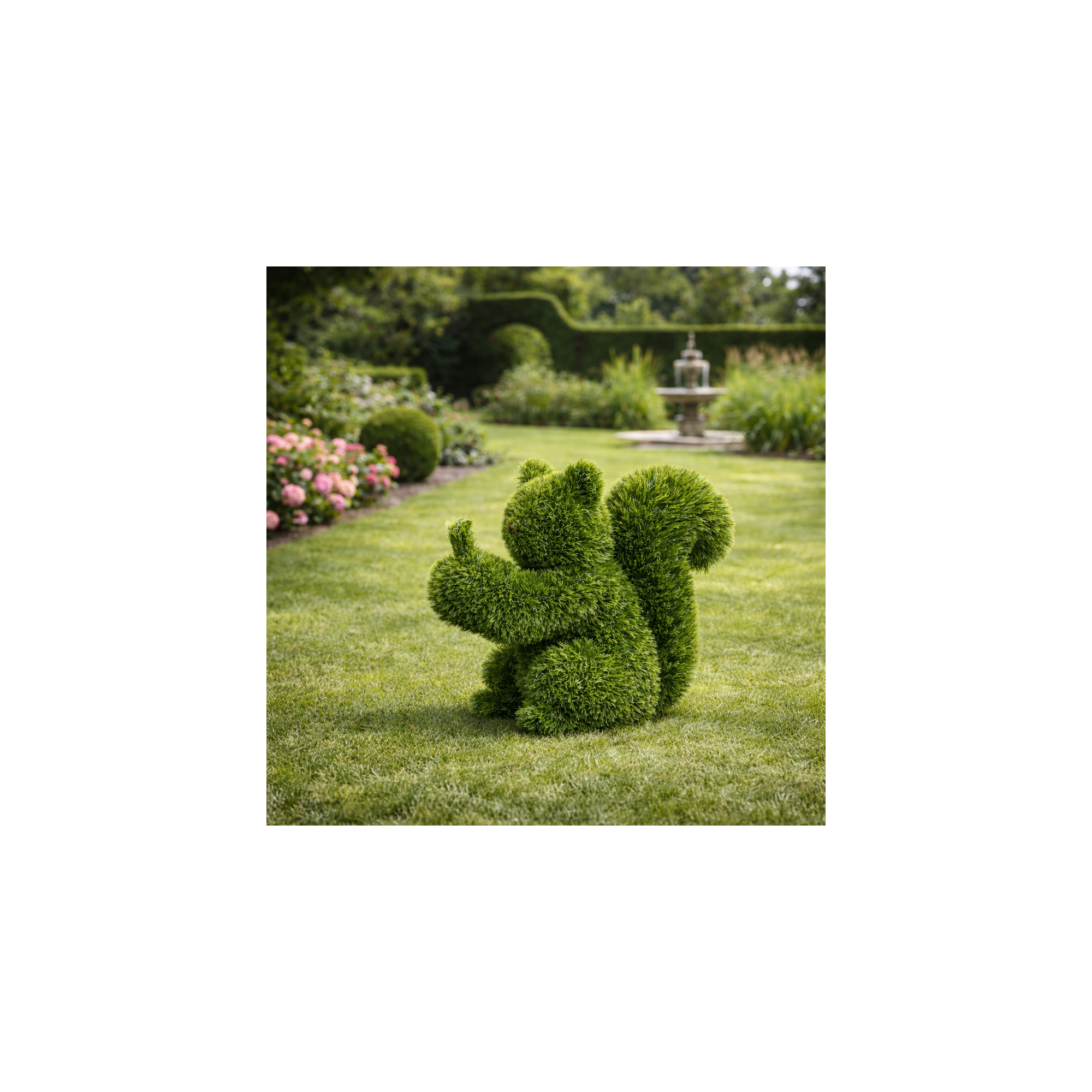 Giulia Grillo Scoiattolo  In erba sintetica  UVR H 65 cm