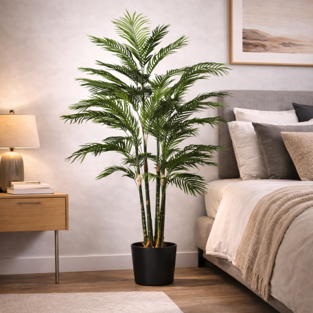 Palma Areca Artificiale Verde 210cm