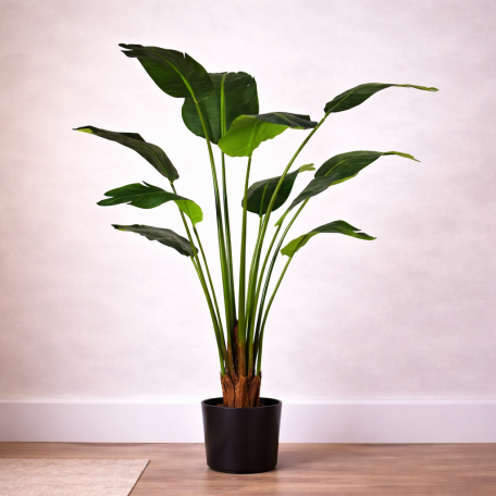 Palma del Viaggiatore Deluxe Artificiale Verde 10 Foglie 210cm