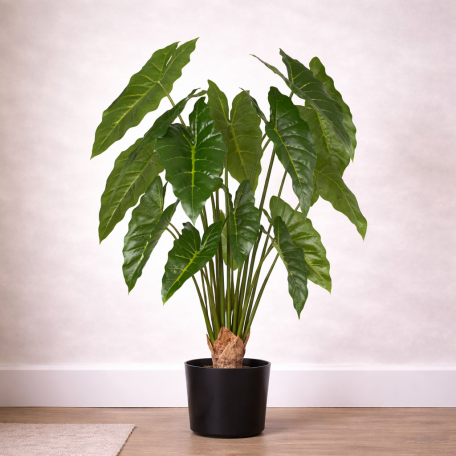 Pianta Grand Syngonium artificiale verde 100cm