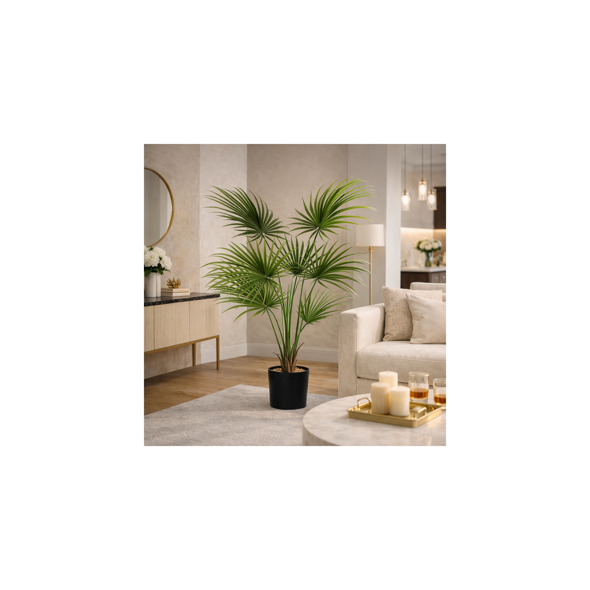  Camerus Palma Artificiale Verde 130cm