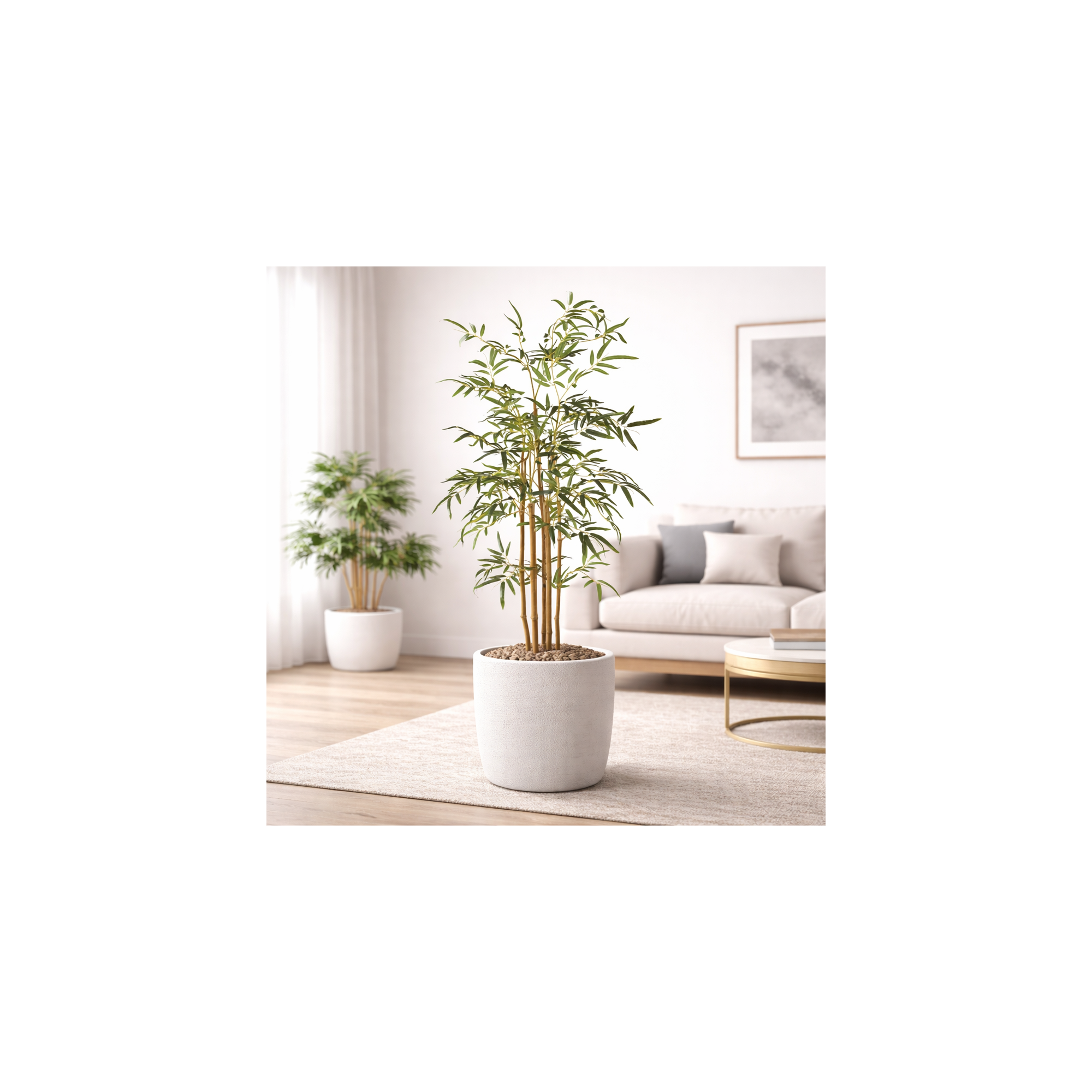  Bamboo Seminaturale  Verde  Canne Naturali 180cm