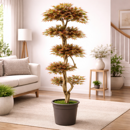 Acero Seminaturale  Mini Foglie Colori Autunnali  Tronco Japan  h150cm