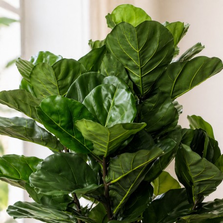 Ficus Lyrata Seminaturale  Verde  UVR  H 165 cm