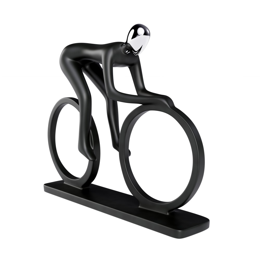 Giulia Grillo Design-Ornament Der Radfahrer