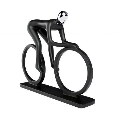 Design-Ornament Der Radfahrer
