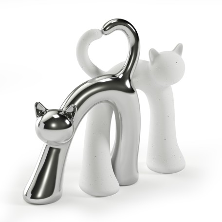 Design Ornament Verliebte Katzen Design Ornament Verliebte Katzen