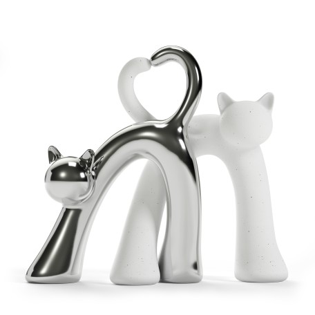 Design Ornament Verliebte Katzen Design Ornament Verliebte Katzen
