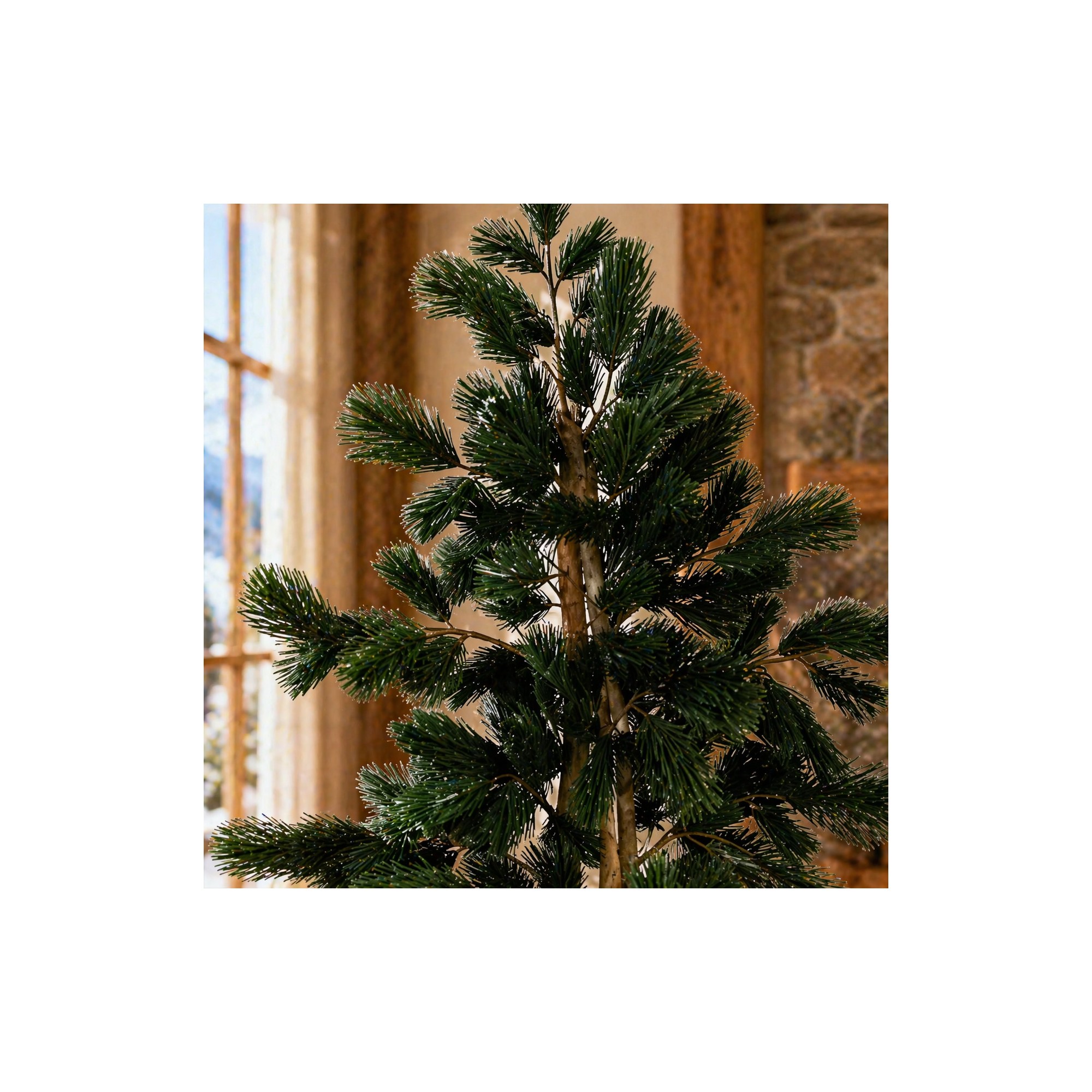  Pino Seminaturale  Verde  Tronco Mansanisi  UVR H 170 CM
