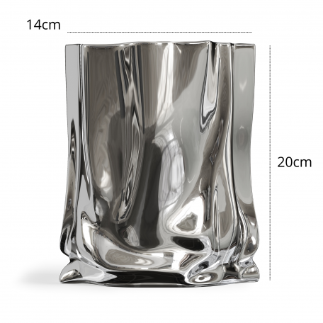 Design Vase Silberne Emotionen