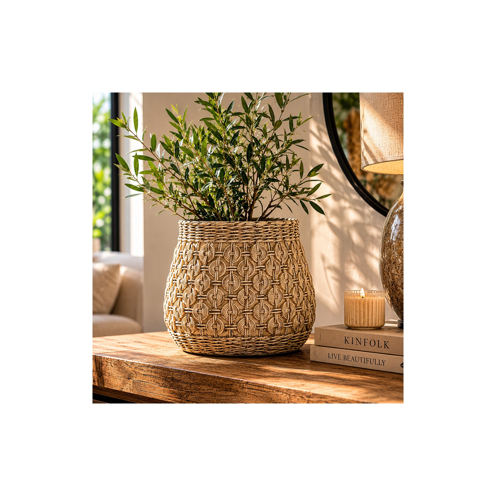 Giulia Grillo Vaso In Cemento Knot M