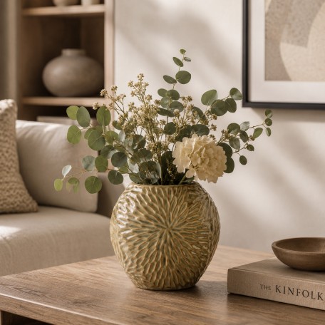 YARINE Vaso 20x10x20cm beige