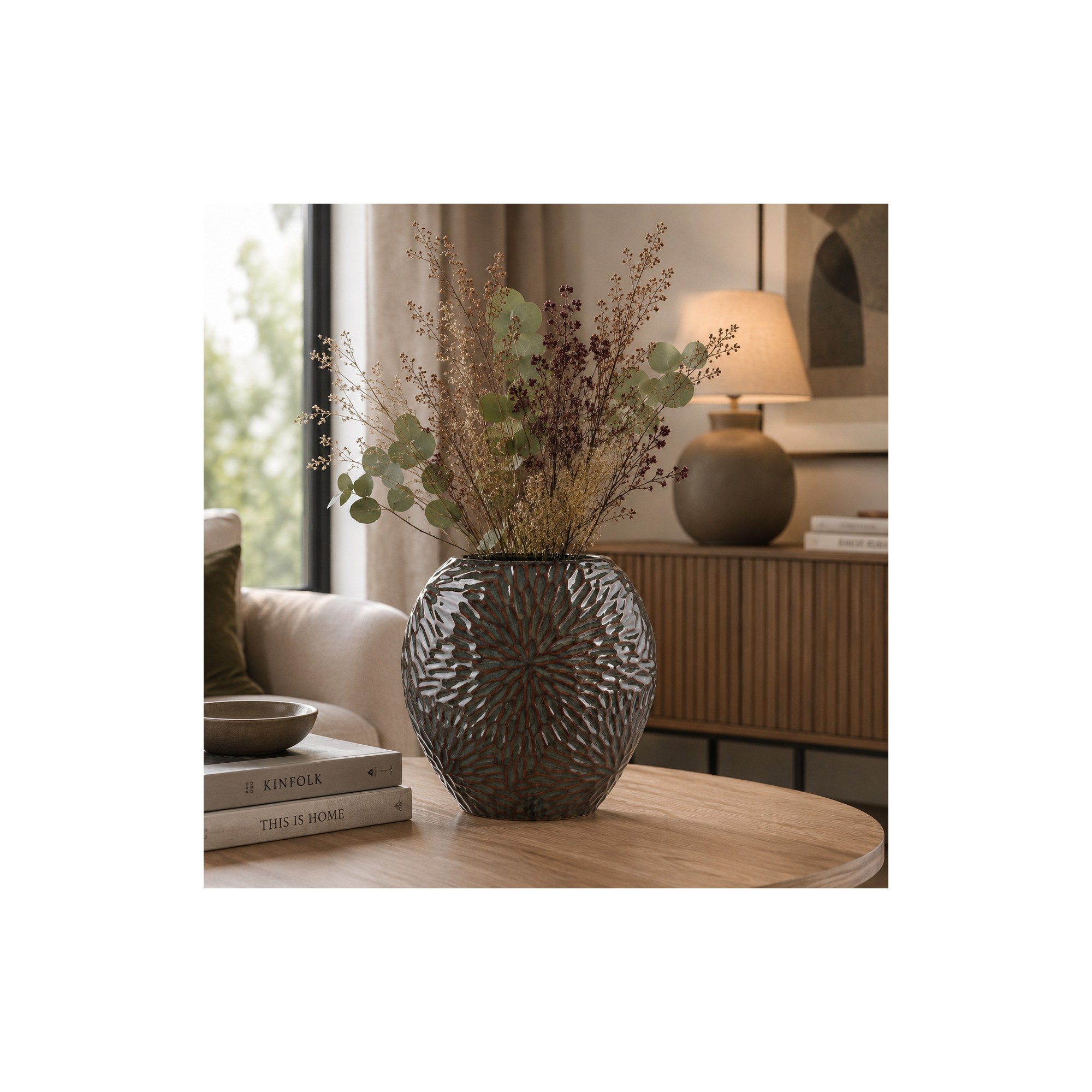 Giulia Grillo YARINE Vaso 25x12x26cm viola