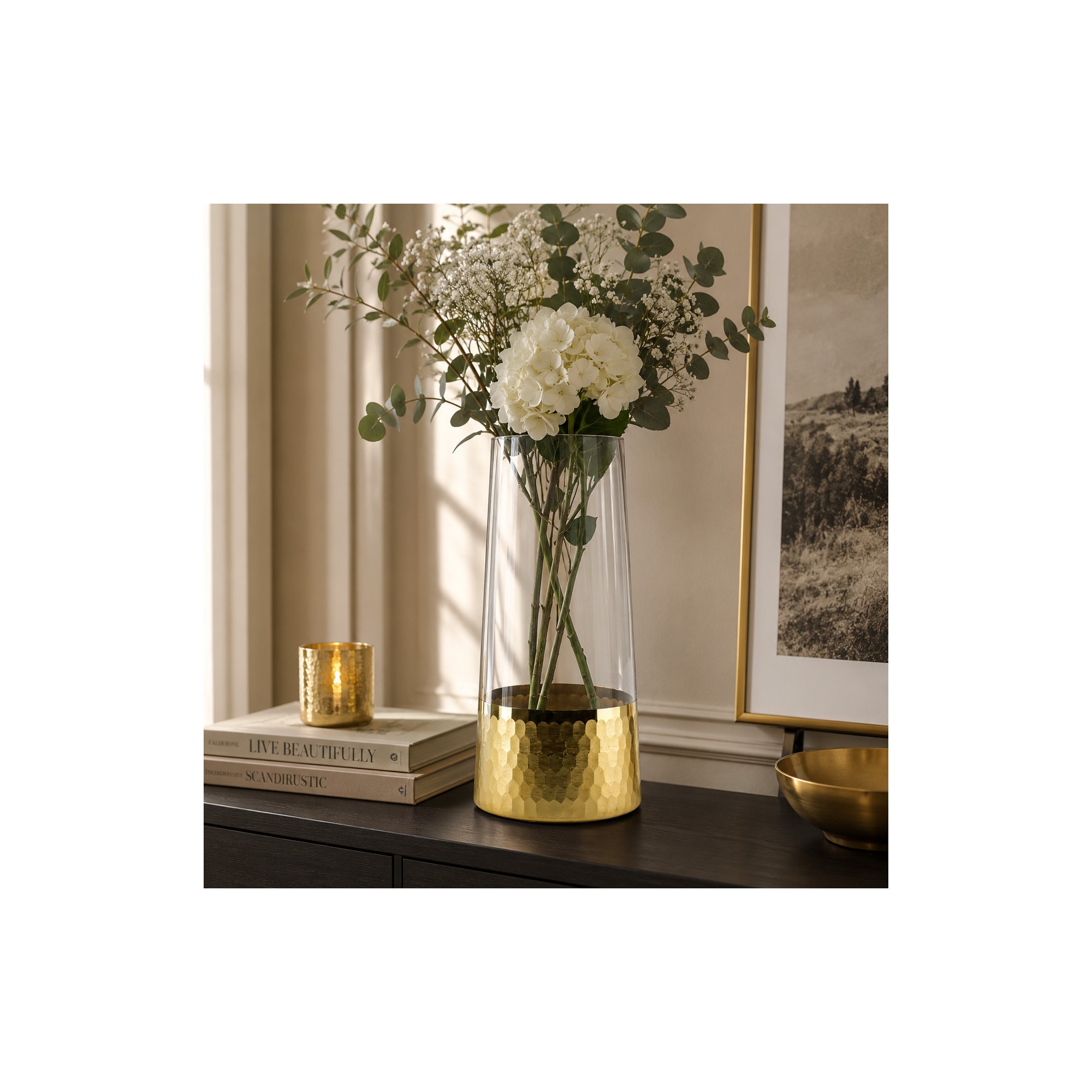 Giulia Grillo SERENITE Vaso 10xh25cm inclinato