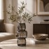Vaso Cubes Grigio Scuro M