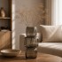Vaso Cubes grigio scuro L