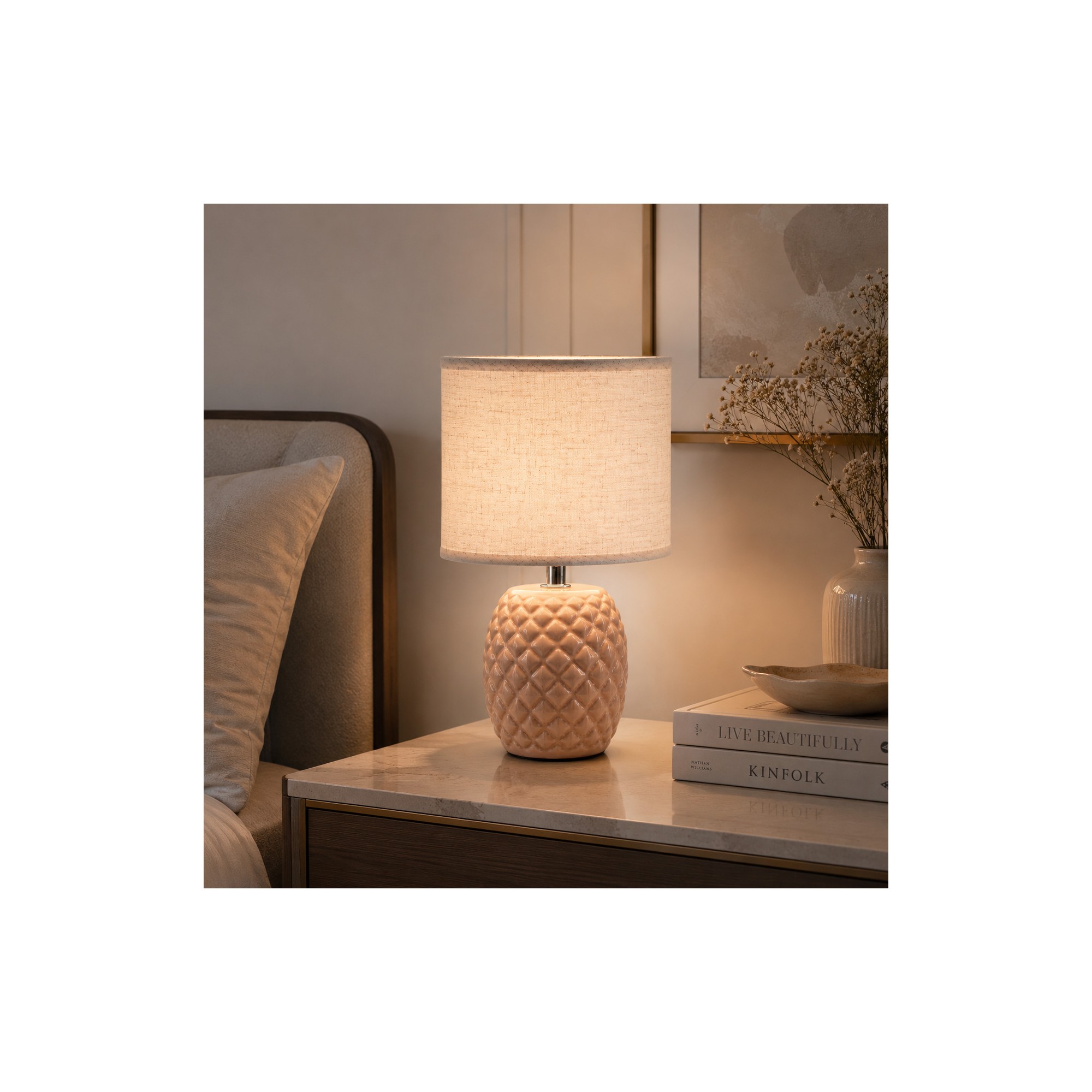 Giulia Grillo Lampada da tavolo PIGNA TORTORA 10x14x28,5cm