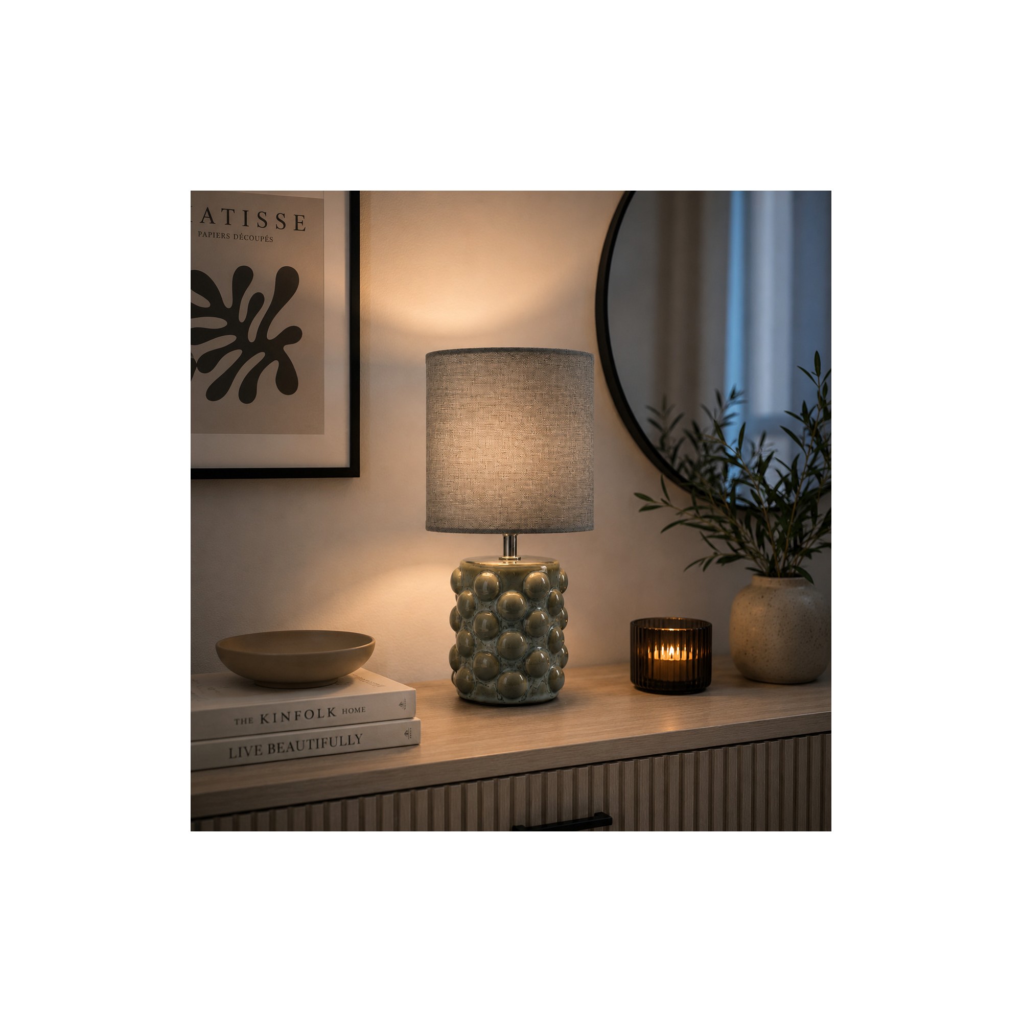  Lampada da tavolo LIPARI 10x14x28,5cm