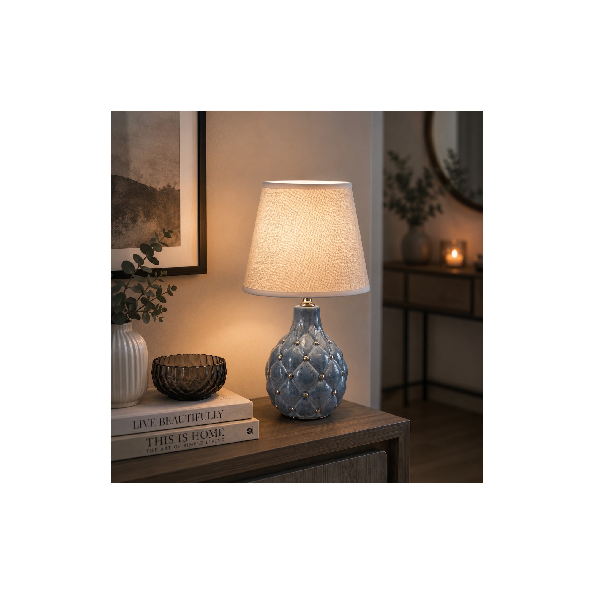 Giulia Grillo LETI PEARL Lampada da tavolo 10,5x10,5x30cm