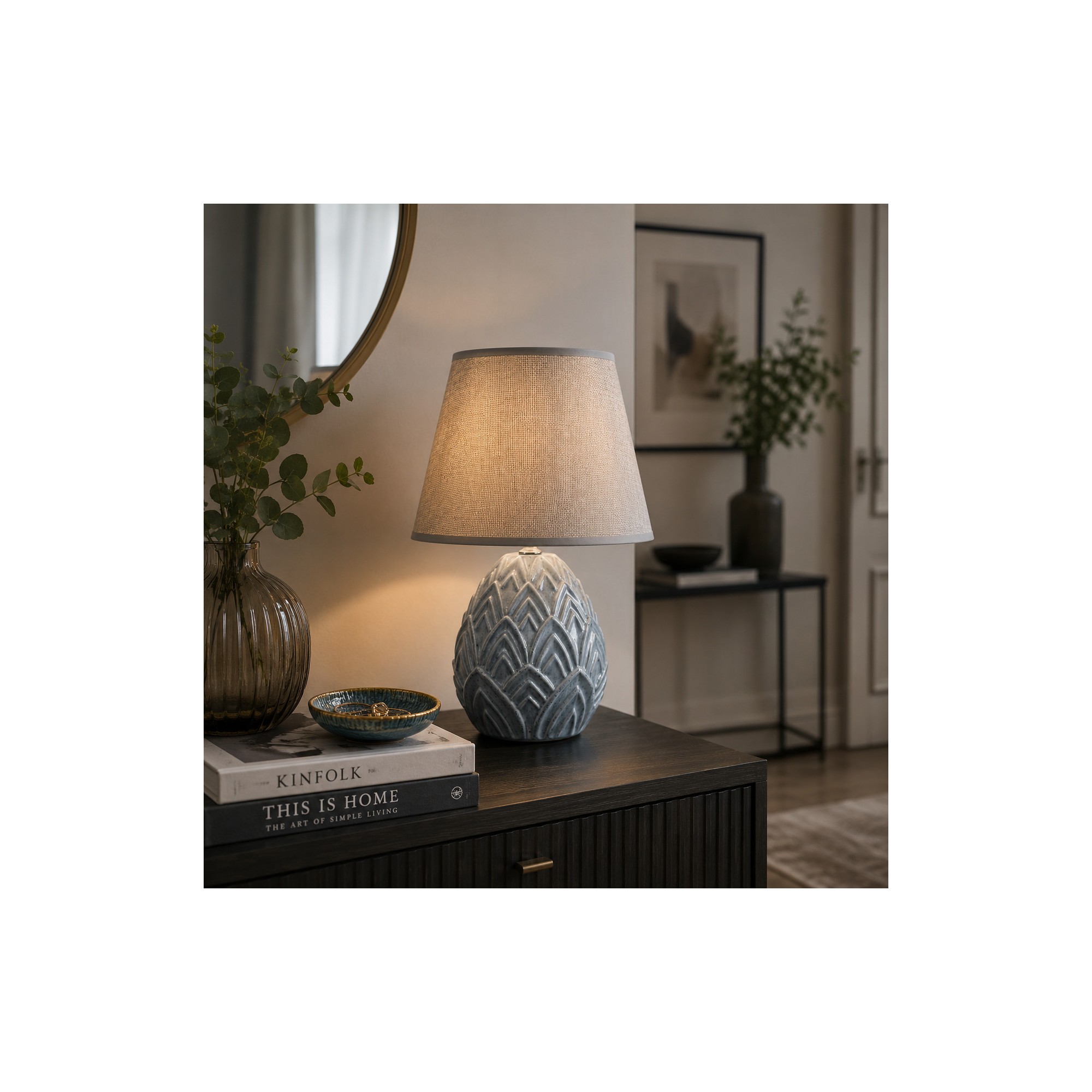 Giulia Grillo LETI WOOD Lampada da tavolo 13,5x9x33cm