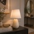 Lampada da tavolo LETI BEIGE 22cm x 12cm x 10.5cm