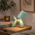 Lampada da tavolo LED Balloon Dog Verde