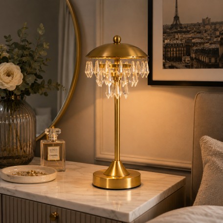 La Lampada Da Tavolo Led Chandelette