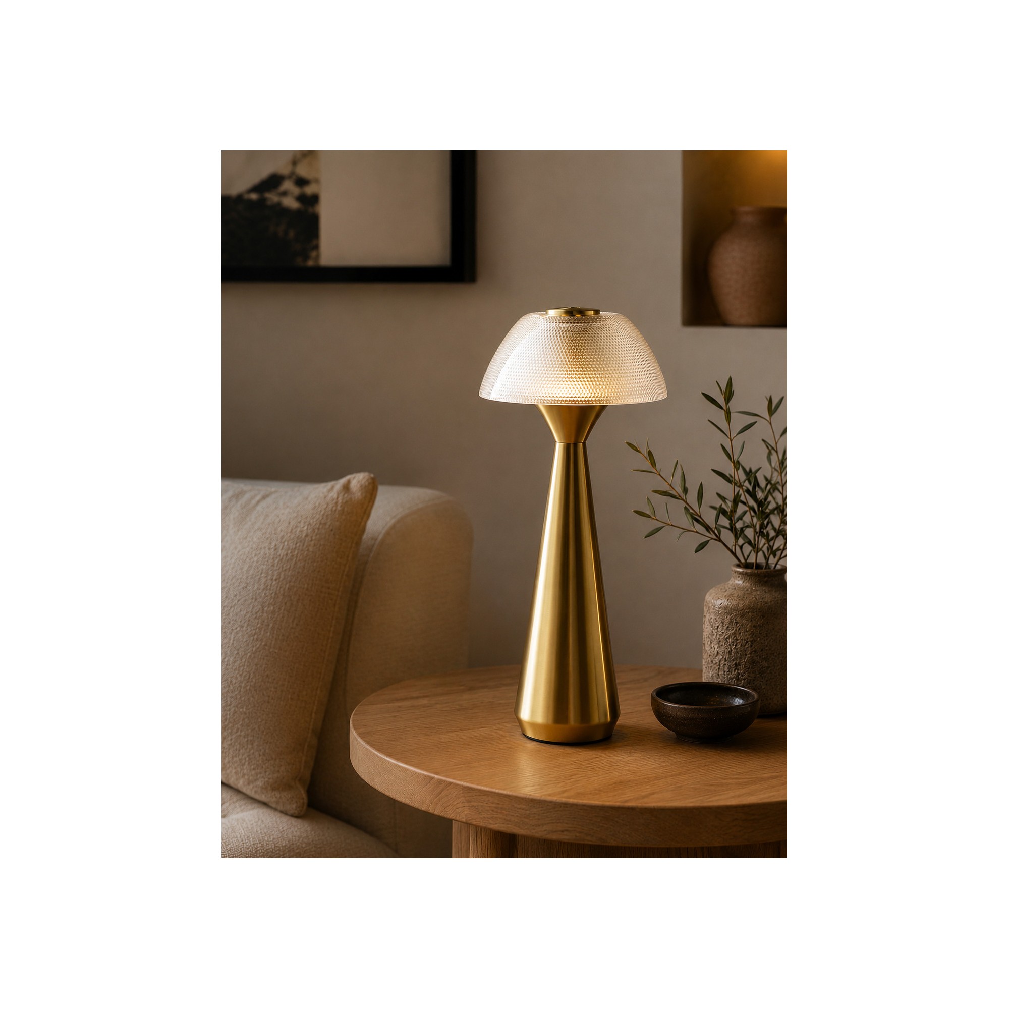 Giulia Grillo La Lampada Da Tavolo Led Mushlampio
