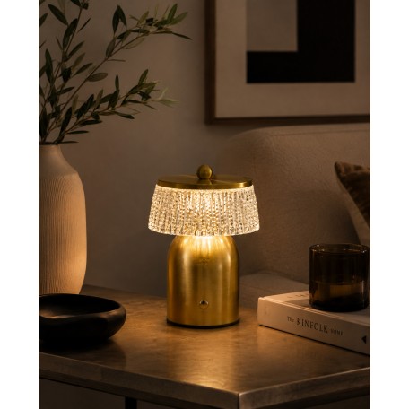 Lampada Da Tavolo Led Disco Muffin