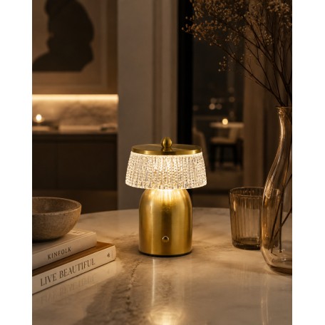 Lampada Da Tavolo Led Disco Muffin