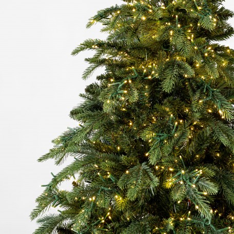 Künstlicher Weihnachtsbaum mit Beleuchtung 270 cm, 8250 warmweiße LEDs